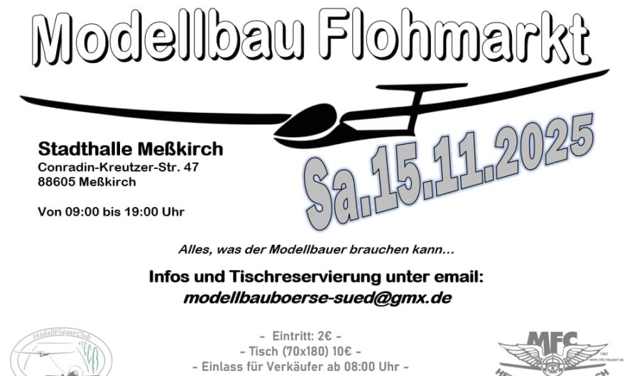 Modellbauflohmarkt in Meßkirch